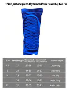 1pc Non-Slip Leg Covers, Football Socks Leg Protector, Sports Accessories(This Is Just One Piece.) You Need One Pair. Please Buy Two Pcs - Multicolor - View 10