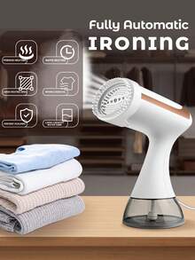 Teckwe Bàn ủi treo, máy hấp quần áo cầm tay, máy ủi di động 2 trong 1, làm nóng nhanh, hơi nước mạnh, loại bỏ nếp nhăn hiệu quả, thích hợp cho gia đình và du lịch - Phích cắm EU - Phích cắm loại C của EU (220-240V) - Xem 6