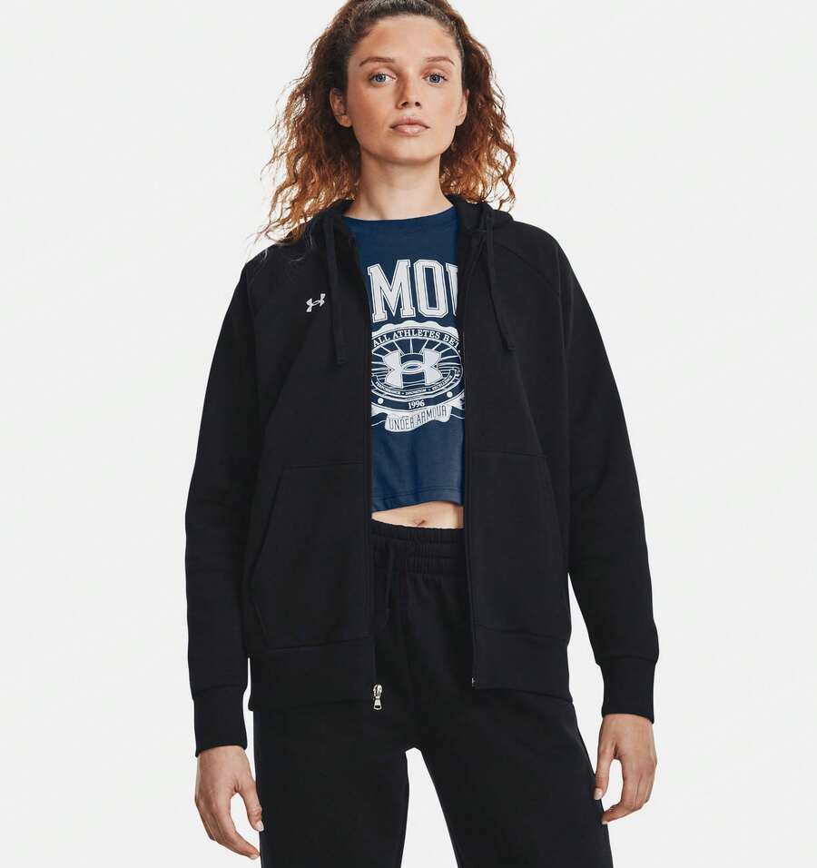 Under Armour SWEATSHIRT - Black - View 1