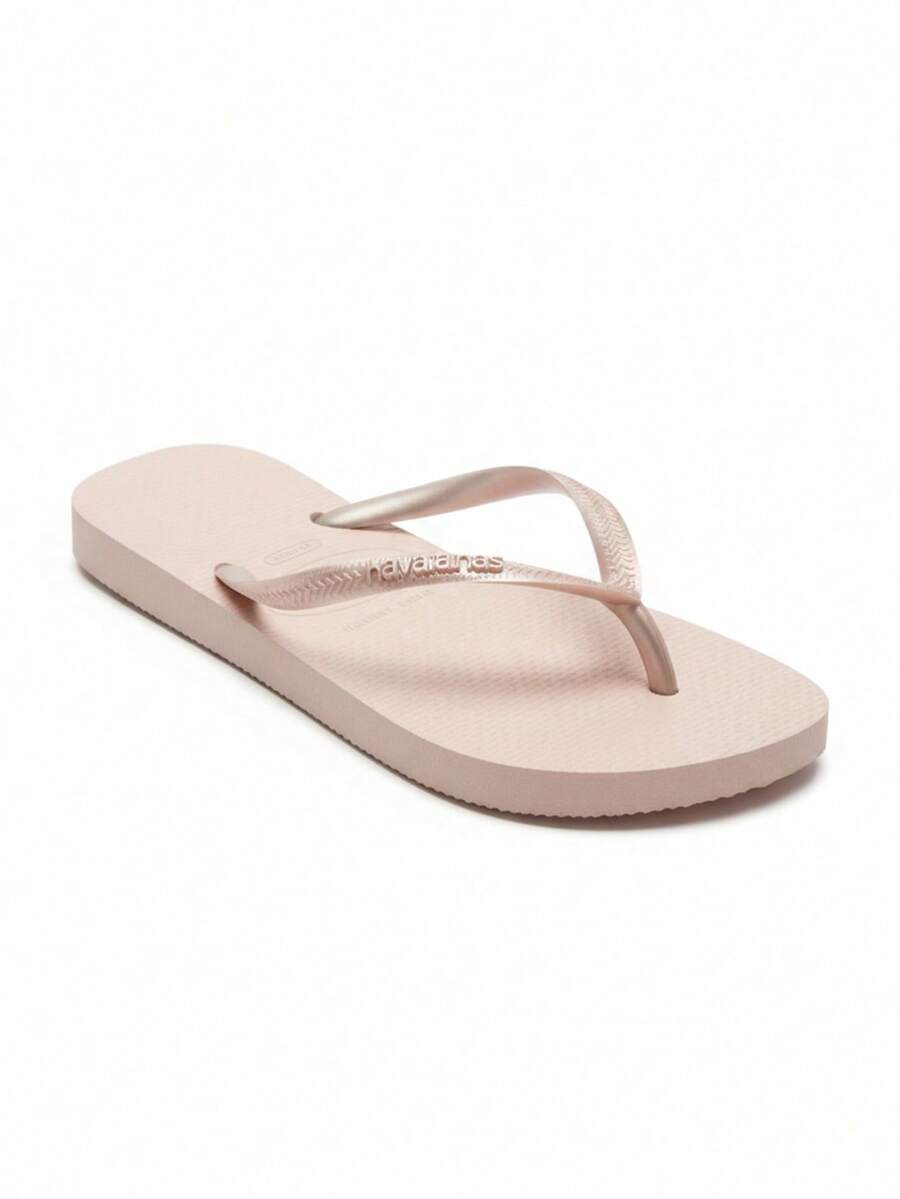 Havaianas HAV. Dép xỏ ngón SLIM thường ngày cho ngày lễ và mặc hàng ngày - Hồng - Xem 1