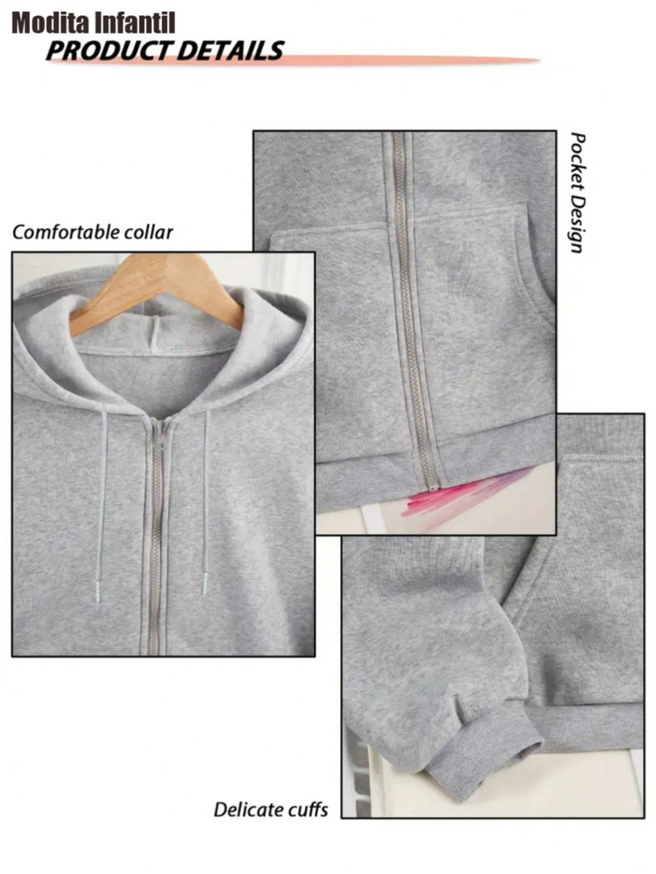 Tween Boys Pajamas - Grey - View 4