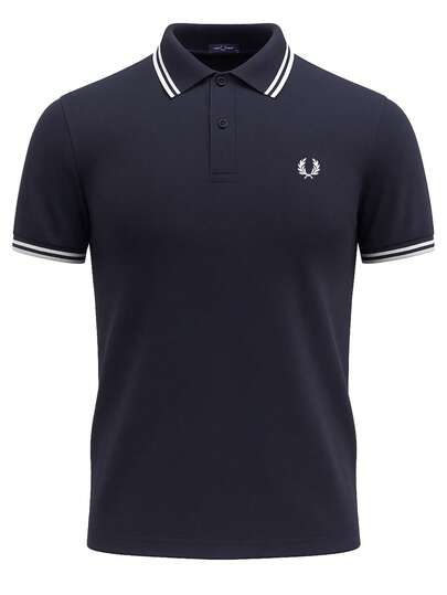 Fred Perry Men's Polo Shirt Navy Blue