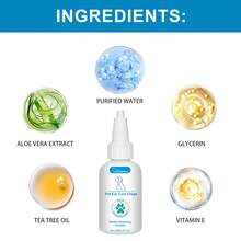 1Pc/2pcs 60ml Pet Ear Care Drops Dogs And Cats Ear Cleaning Ear Wax Deodorizing Ear Cleansing Ear Oil Treatment Drops - Multicolor - View 4