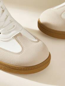 CUCCOO EASI Zapatos casuales versátiles y de moda para mujer - Blanco - Ver 3