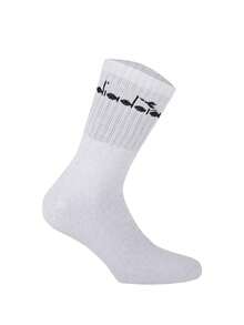 Diadora 3 Pack Unisex Athletic Socks - White - View 2