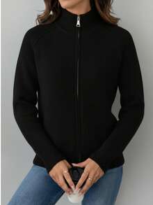 Women Cardigans - Black - View 1