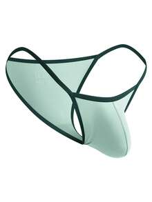 WENEZON 男士罗纹性感低腰三角裤，男士内裤，适合情侣约会，情侣礼物