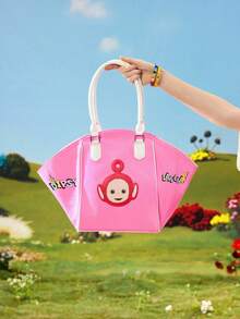 Teletubbies X ROMWE Bolsos de mano para mujer - Rosa - Ver 4