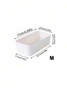 Boîte de rangement en plastique blanc 4 6 5 9 pièces Ensemble d'organisateurs à tiroirs Plateau multifonctionnel pour salle de bain, coiffeuse, maquillage, cosmétiques, chambre, cuisine, bureau, petits outils. Solution de rangement et de décoration pour la maison - Blanc - Voir 24