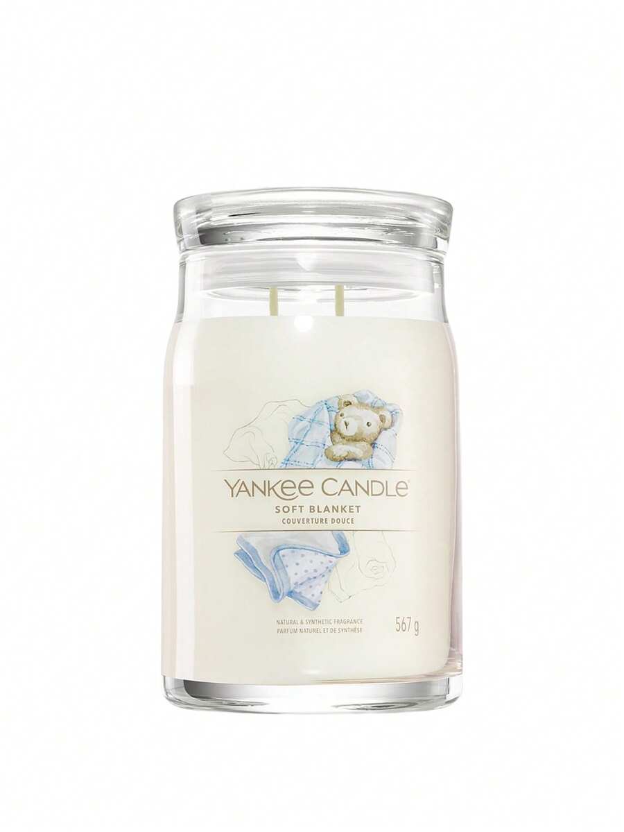 Yankee Candle Soft Blanket Signature Large Jar Candle 567 g - Tagli Unica - Visualizzare 1