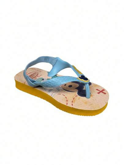 Havaianas HAV. BABY Cartoon Print Flip Flops, Casual Beach Leisure Wear