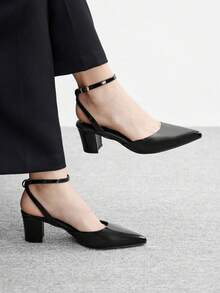 CUCCOO BIZCHIC Damen Mode vielseitige elegante Spitzschuh Pumps