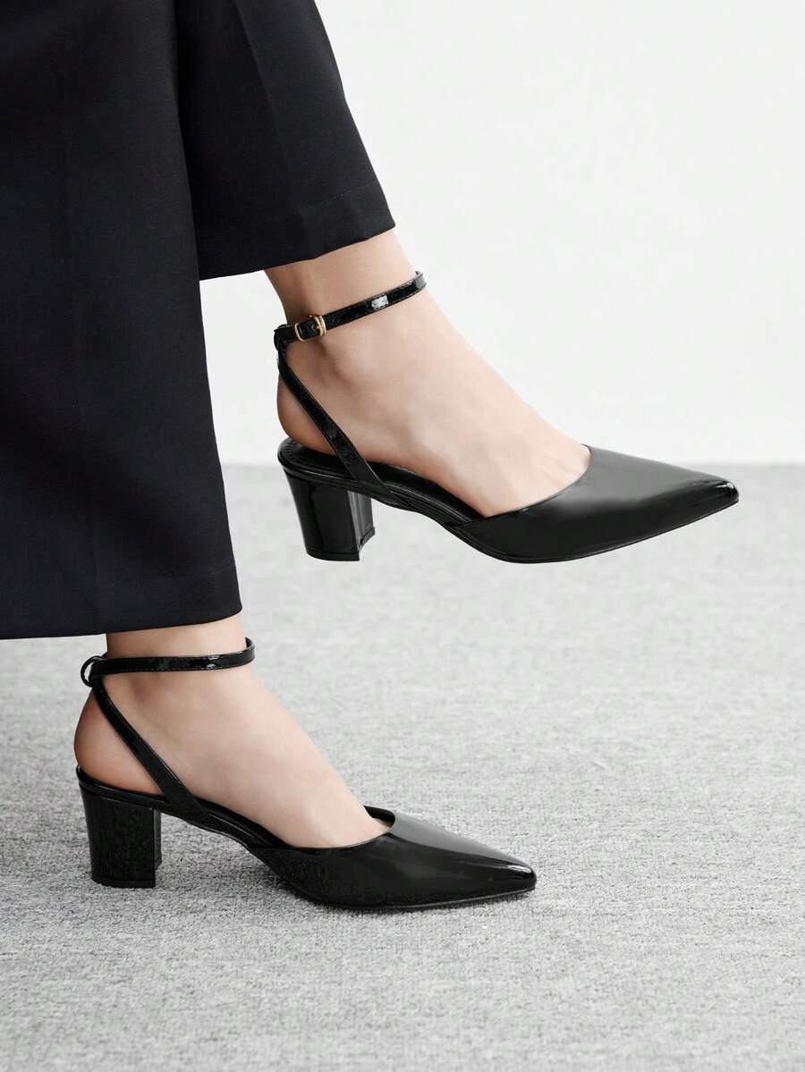 CUCCOO BIZCHIC Damen Mode vielseitige elegante Spitzschuh Pumps