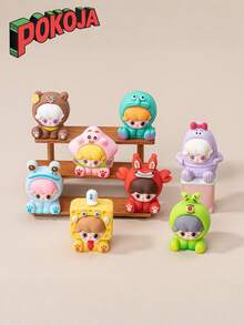 POKOJA LAND 1/4/8 Hộp nhựa mini DIY nhiều màu sắc thiết kế ngẫu nhiên Bộ đồ thủ công sáng tạo cho người lớn Bộ sưu tập quà tặng tiệc Trang trí bất ngờ Mở hộp Dự án nghệ thuật Hoạt động vui nhộn Giải tỏa căng thẳng - Nhiều màu - Xem 7