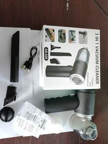 1 件强力手持式吸尘器，小型，无线，吸力强劲，适用于家庭、汽车和桌面清洁、园艺工具