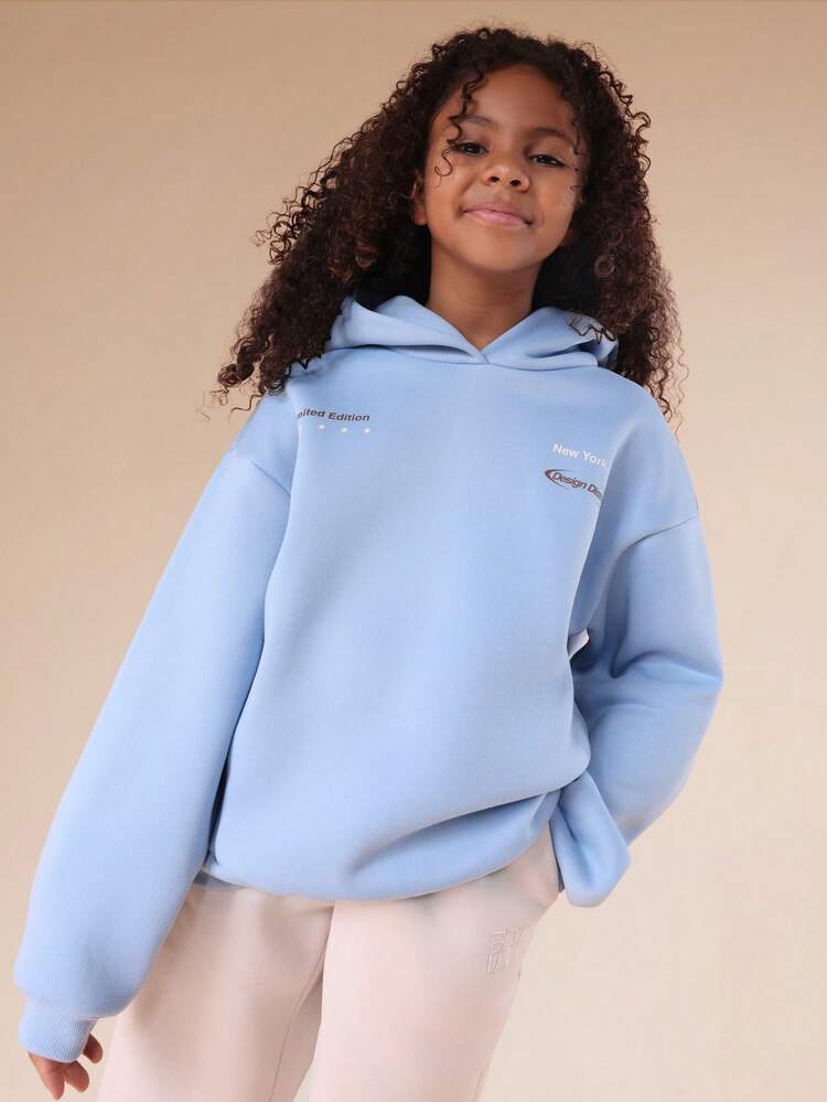 Moletom com capuz e estampa do Design District