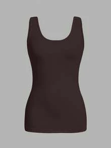 SHEIN Essnce 3pcs/Set Women Casual Simple Solid Color Versatile Camisole, Summer Back To School - Multicolor - View 9