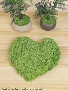 SHEIN 30g/50g Artificial Moss String , Fake Moss, Faux Moss For Plants Indoor, Artificial Moss For Indoor Plants, Green Moss For Plants Indoor Art Landscape, Gardening Decor, Crafts Moss For DIY Decorative Moss Table Centerpieces Decor Fairy Garden Floral Wedding,Freely Shaped Available - Dark Green - View 8