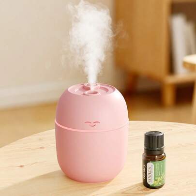 Teckwe Difusor de aromas portátil con cara sonriente, humidificador y vaporizador, con varios aromas de aceites esenciales para aromaterapia, adecuado para el hogar, hotel, baño, desodorización, ambientación, decoración del hogar, artículos esenciales para vacaciones, ambientador con fragancia duradera, regalo de Halloween