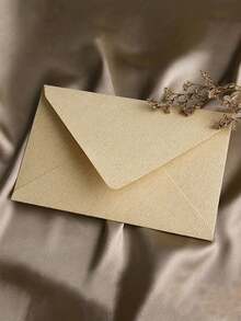 100pcs Envelopes, Office Envelopes, Wedding Invitation Cards, Western Business Invitation Letters, Holiday Gifts, Party Decoration Envelopes, Multi-Style & Multi-Color Wool-Feel, DIY Handmade Storage, Solid Color Invitations Back To School - Multicolor - View 6