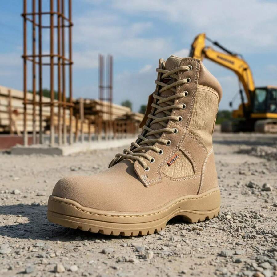 Men Industrial & Construction Boots - Camel - View 1