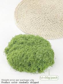 SHEIN 30g/50g Artificial Moss String , Fake Moss, Faux Moss For Plants Indoor, Artificial Moss For Indoor Plants, Green Moss For Plants Indoor Art Landscape, Gardening Decor, Crafts Moss For DIY Decorative Moss Table Centerpieces Decor Fairy Garden Floral Wedding,Freely Shaped Available - Dark Green - View 10