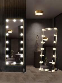 1 USB Tri Color Adjustable Fill Light Bulb,Suitable For Makeup Mirrors, Bathroom Mirror Lighting, Various Scenes - Multicolor - View 3