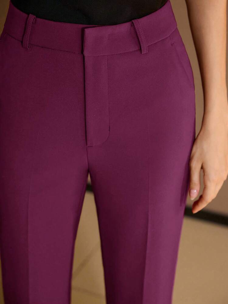 MOTF Classy WOMEN'S OFFICE WEAR PRESS CREASE SUIT PANTS