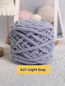 2 unidades de 100g de fio grosso e macio, ideal para tricô manual, perfeito para cachecóis, xales e mantas. Materiais para artesanato DIY, ideal para presentes de inverno e decoração de casa.