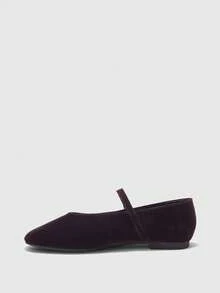 CUCCOO BIZCHIC Women's Casual Versatile Commute Simple Flats For Christmas - Coffee Brown - View 9