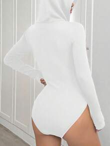 Zavorell بوديسوت نسائية أنيقة مزودة بقبعة وسحاب أمامي وأكمام طويلة، من قماش البوليستر، باللون الأسود، مناسبة للخريف والشتاء