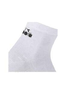 Diadora 3 Pack Unisex Athletic Socks - White - View 3