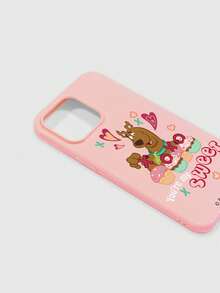 SCOOBY-DOO X SHEIN Scuby 手机壳，甜美可爱风格 | 粉色蛋糕和小狗图案保护套，兼容 和 Galaxy | 非常适合女孩和卡通爱好者 - 日常使用和送礼佳品。手机壳兼容 17 / Air / 17 Pro / 17 Pro Max，保护壳兼容 和 Galaxy。 - 粉色 - 查看 6