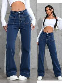 Women Jeans - Deep Orchid - View 2