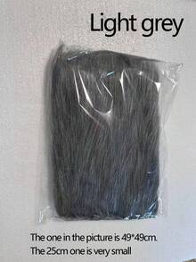 1 tấm vải lông thú giả nhiều màu, phong cách tối giản, chiều cao lông 3-8cm, đồ thủ công tự làm, trang trí cảnh, vải lông cáo giả cho Halloween, mặt nạ Giáng sinh, đuôi, thảm, trang trí phòng - Nhiều màu - Xem 27