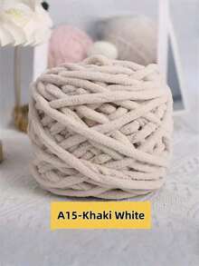 2 unidades de 100g de fio grosso e macio, ideal para tricô manual, perfeito para cachecóis, xales e mantas. Materiais para artesanato DIY, ideal para presentes de inverno e decoração de casa.