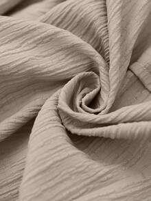 EMERY ROSE Women's Casual Elastic Waist Straight Leg Pants, Autumn Women Casual Pants Women Summer Pants Paper Bag Pants Lace Up Pants - Volcanic Gray - View 9