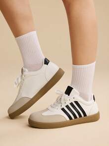 CUCCOO EASI Zapatos casuales versátiles y de moda para mujer - Blanco - Ver 8