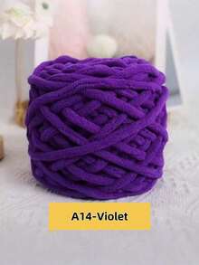 2 unidades de 100g de fio grosso e macio, ideal para tricô manual, perfeito para cachecóis, xales e mantas. Materiais para artesanato DIY, ideal para presentes de inverno e decoração de casa.