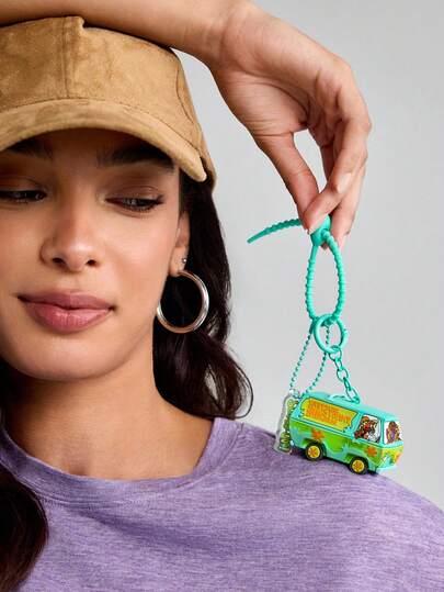 SCOOBY-DOO X SHEIN Percha de bolso tridimensional, llavero, regalo, ideas de regalo