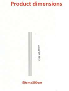 1 Roll Of Anti Slip Cabinet Lining, Washable Anti Oil Rack, Suitable For Cabinets, Refrigerators, Storage Cabinets, Non Stick Drawer Linings, Cabinet/Shelf Linings, EVA Material Non Stick Drawer Anti Slip Pads, Household Furniture Accessories - White - View 11