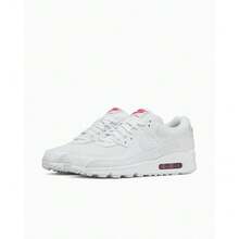 Nike Air Max 90 Men´S Sneakers White/Univ Red-College Grey-Vast Grey-Summit White - 白色/淺紅色/白色 - 查看 2