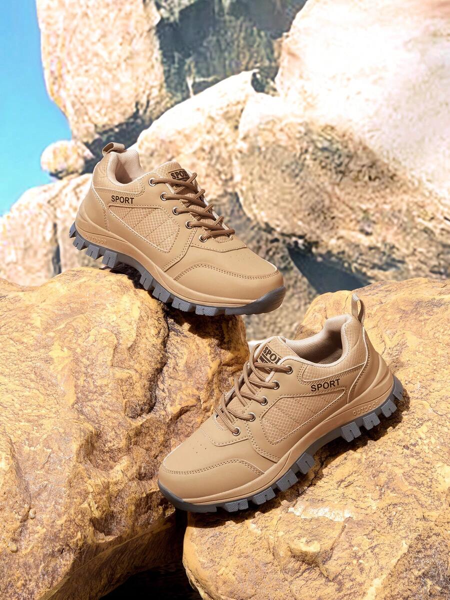 OUTDOORSY Giày thể thao đế dày thường ngày dành cho nữ, đa năng để mang hàng ngày - Màu be - Xem 1
