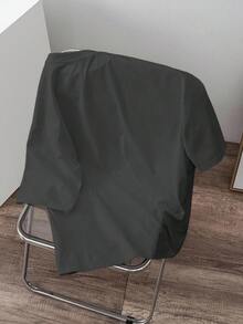 Manfinity Joysei Camiseta de manga corta de ajuste estándar para hombre, gris oscuro - Gris - Ver 6