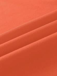 EMERY ROSE Women's Slogan Graphic Tee, Made In The 70's, Women Summer Top - Orange - View 4