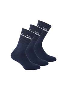 Diadora 3 Pack Unisex Athletic Socks - Navy Blue - View 2