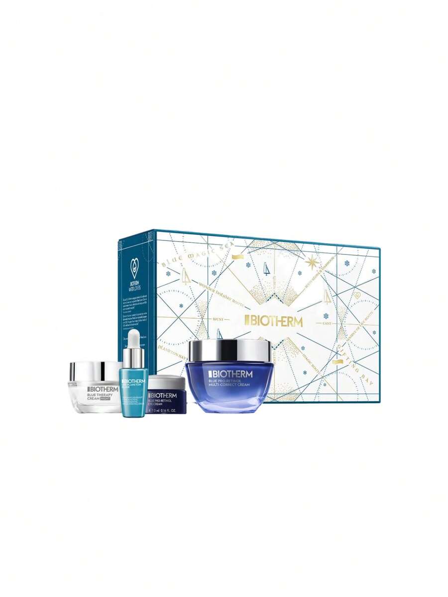 Biotherm Blue Pro-Retinol Cream Routine Gift Set - White - View 1