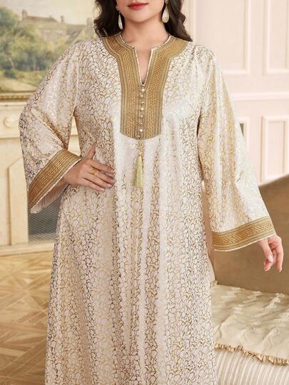 Al Najma 大码女士土耳其长裙和阿拉伯传统长袍