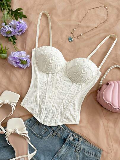  Camiseta de mujer Soleia con textura de punto de onda, parte superior de mujer, playa, , sexy, cita, vacaciones en la playa, cita de vacaciones, té de la tarde, temporada de bodas, crucero de playa y , vacaciones en la ciudad, vacaciones bohemias, festival de música, hippie occidental, se puede usar por dentro o por fuera, adecuado para todas las estaciones