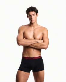 Armani 3 Pack Men's Boxer Briefs - Blue/Red - View 4